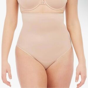 SPANX High-Waisted Shapewear Briefs - Beige